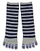 Doctor Who-Crew Toe Socks-Size(4-10)-Rugby Tardis
