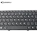 SUNMALL New Keyboard Replacement with Frame for IBM LenovoIdeapad G570 Z560 Z560A Z560G G575 G780 G770 Z565 Series Laptop/Notebook Black US Layout(6 Months Warranty)