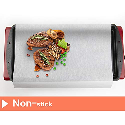 EBIGIC Parchment Paper Sheets Baking 50 Pcs 12 x 16 Inches Non-stick Waterproof Precut