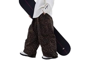 SNOWVERB Womens Mens Super Baggy 15K Waterproof Ski Snowboard Pants Mountain Freestyle Insulated Windproof Snow Pants