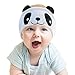 Kids Headphones, Volume Limiting with Ultra Thin Adjustable Speakers Soft Children Fleece Headband Toddler Headphones for Home and Travel - Panda