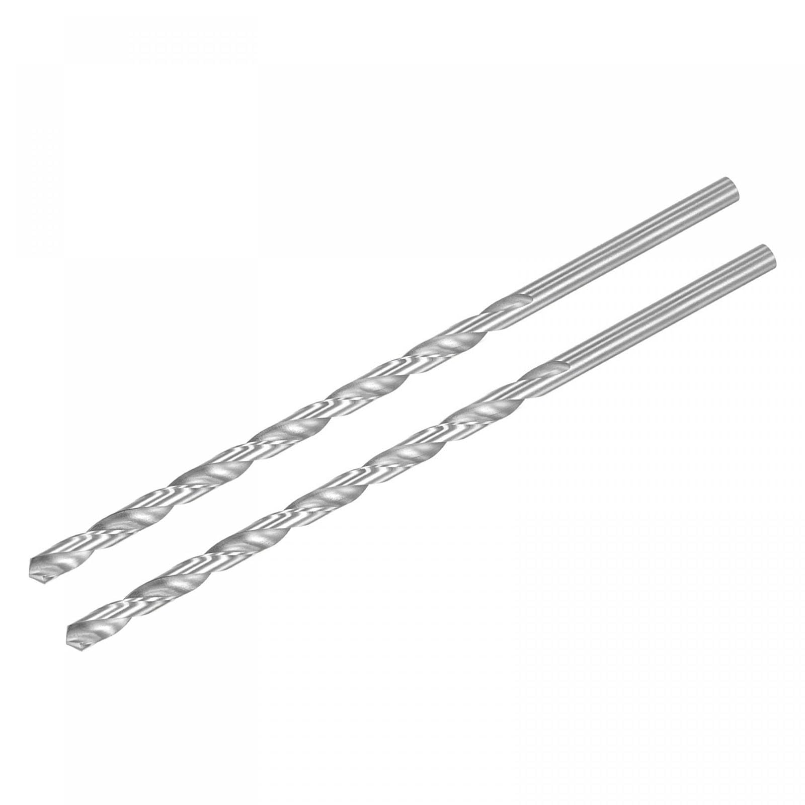 TA-VIGOR 2Pcs 9mm Extra Long Twist Drill Bits, 250mm Length High-Speed Steel HSS Straight Shank Spiral Drill Bits for Wood Metal Aluminum Plastic — image 1