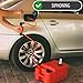 Universal 3-in-1 Multi-Purpose Hand Fuel Pump Kit - Easy & Fast Transfer Gas Diesel Petrol Oil Fluids Water Air - Manual Easy Handle Siphon - Emergency Fluid Changer Extractor - for Barrel Canister