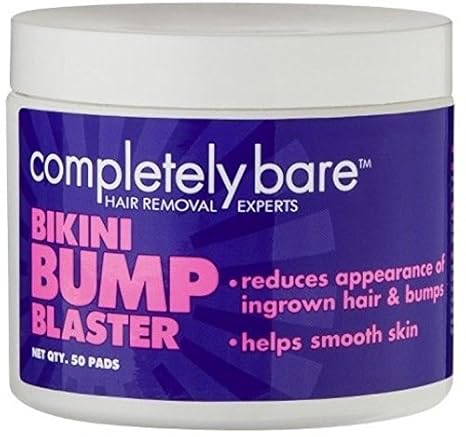 Completely Bare Bikini Bump Blaster Pads For Ingrown Hairs 50 Ea