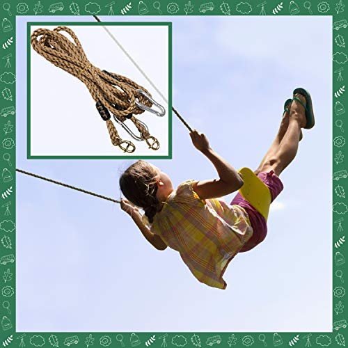Jaques of London Premium Adjustable Schaukel Seil | Schaukel | Schaukel Garten | Schaukel Outdoor | Schaukel Kinder… – Bild 4