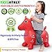 Premium Inflatable Horse Hopper – Best Animal Bouncer Ride-On Toy for Kids, Boys, Girls and Children 2, 3, 4, 5. Play Hopping Toys. Free Foot Pump + Gift Box