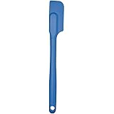 Mastrad Silicone Slim Spatula - Non-Stick Rubber Spatula - Soft Grip And Slender Design Great For Jars, Blenders, Small Conta
