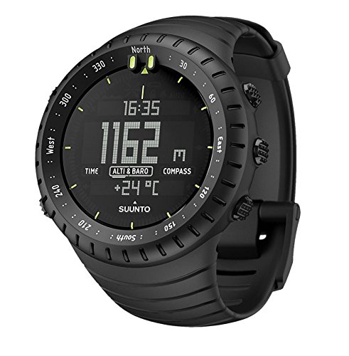 Suunto Core All Black Military Men's Outdoor Sports Watch - SS014279010