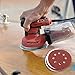 Coceca 100pcs Orbit Sander Sanding Discs 5-Inch 8-Hole Hook and Loop Sandpaper, 20pcs Each 40/60/80/150/240 Grits Sandpaper, Fit for Random Orbit Sander