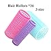Xnicx 36 Packs Self Grip Hair Roller Set Jumbo Large Small Medium Hair Rollers Hairdressing Curlers Tools with Clips