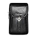 Premium Genuine Cowhide Leather Purse Fit For iPhone XS Max iPhone 8 Plus iPhone 7 Plus Holster Pouch Waist Bag Shoulder Bag Small Messenger Bag Crossbody Purse For iPhone 6S Plus Samsng LG Phones
