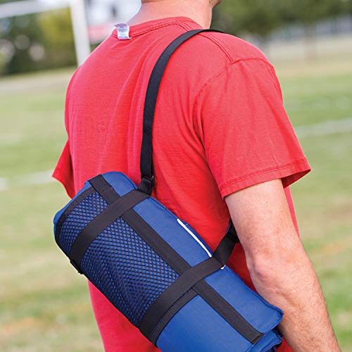 Coleman Blue Portable Stadium Seat Cushion Lightweight Padded Seat