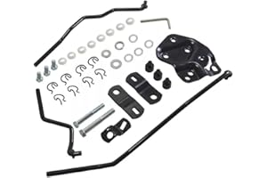 Tidevib 4-Speed Shifter Linkage Kit 3733163 Hurst Shifters and for Muncie Transmission, for Skylark Cutlass for GTO Lemans 19
