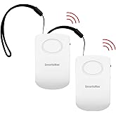 Securityman Door Handle Alarm with 130dB Vibration Triggered Portable Door Alarm - Perfect Alarm for Doors When Opening for K