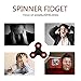 Fidget Spinner Toys, High Speed Fidget Spinner Stress Reducer Focus Toy for Autism Adult Children Perfect for ADD, ADHD, EDC , Anxiety + Gift Case