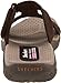 Skechers Women's Reggae Rockfest T Strap Sandal,Chocolate,8 M US