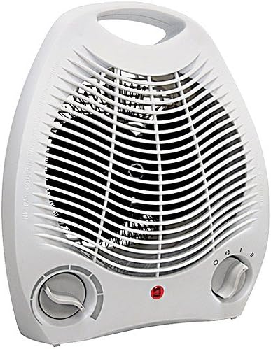 Portable Electric Space Heater 3 Settings 1500w Fan Forced Adjustable Thermostat by WholesalePlumbing