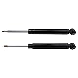 TRQ Rear Shock Absorber Set Compatible with