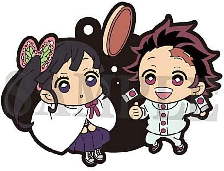 Amazon ラバーマスコット バディコレ 鬼滅の刃 Vol 3 5 竈門炭治郎 栗花落カナヲ 単品 ロボット 子ども向けフィギュア おもちゃ