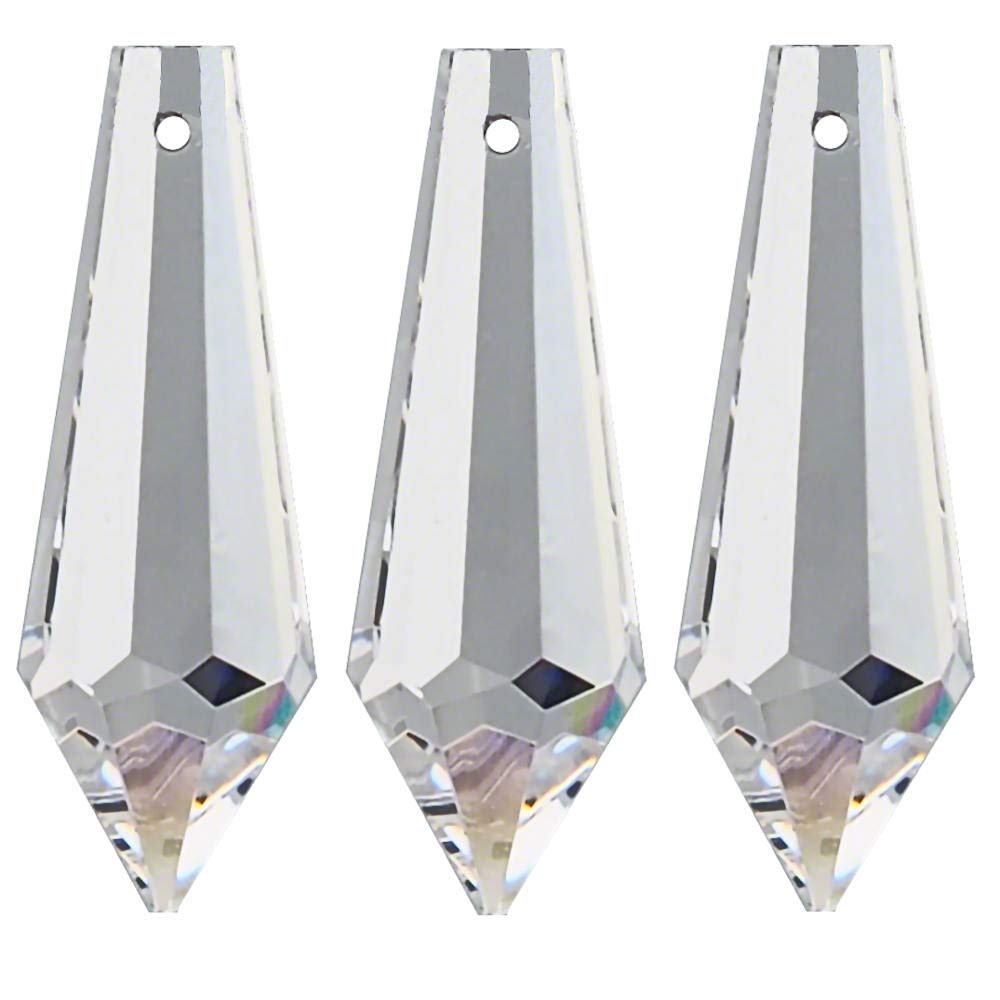 AMBROS Crystal 8X Rainbow Crystal Vienna Pendulum 50mm Crystal 30% PbO~ Feng Shui Lamps Chandelier