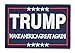 U-LIAN Tactical Morale Patch Trump Make America Great Again Patch Embroidered Hook Loop Fastener Backing Emblem Navy Blue