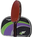 Caleson Professional Table Tennis Racket with Double Carbon Blade .Ping Pong Paddle.Advanced Edition.Open Grip