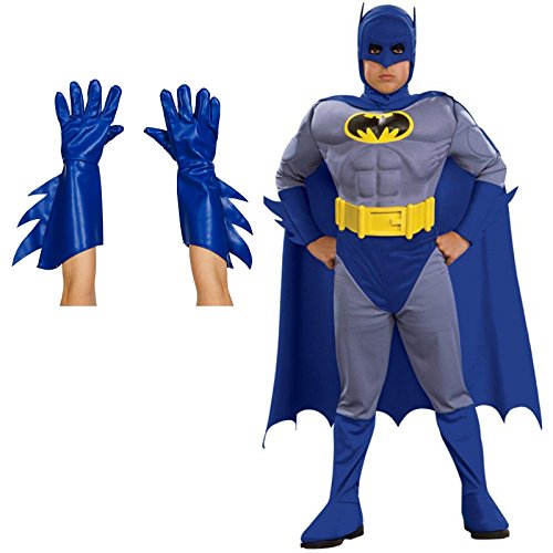 Batman Brave and Bold Child Costume Bundle Set - Small
