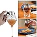 Powstro Honey Dispenser, No-Mess Honey Syrup Dispenser Bee Drip Bottle, Acrylic 200ml