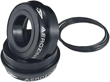 Amazon Aerozine 30c24rd08 Road Mtb Adapter 30 To 24mm Road 68mm 73mmスタンダード ベアリング g Black ボトムブラケットアダプターブラック Aerozine ボトムブラケット