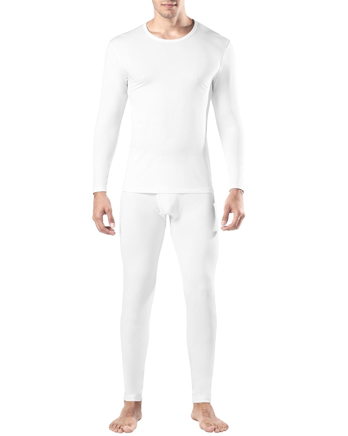 LAPASA SET de Ropa Térmica para Hombre Brushed Back Fabric Technique