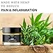 Hemp Pain Cream Salve - 250mg Full Spectrum Hemp Extract - Fast Muscle and Joint Pain Relief. 2oz