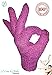 Exfoliating Gloves for Body by Bubulax 5 Pairs Bulk - 10 Gloves, Bath Gloves, 1 White Glove Set, Cellulite Scrubber, Shower Gloves, Reduce Acne Scars, Exfoliator Glove Men and Women, Exfoliate at Home