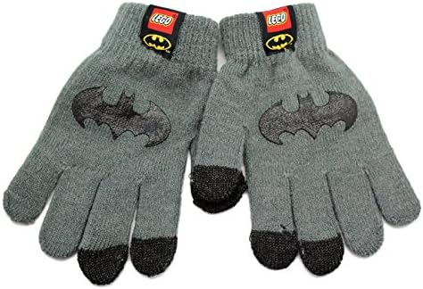 Lego Batman Movie Kids Gloves With Bat Symbol on Top