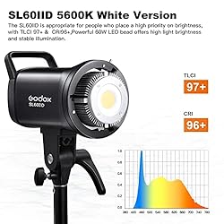 Godox SL60IID Led Video Light Kits 70Ws 5600K