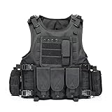 Yakeda Tactical Vest Outdoor Vest Field Play, Army Fans Outdoor Vest Cs Game Vest,cs Field Vest,expand Training Field Equipment Fishing Vest Cosplay of Counter Strike Game--322