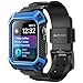 SupCase Rugged Protective Case for Apple Watch 4 / Watch 5 [44mm], with Strap Bands for Apple Watch Series 4 2018 / Series 5 2019 [Unicorn Beetle Pro] (Blue) primary