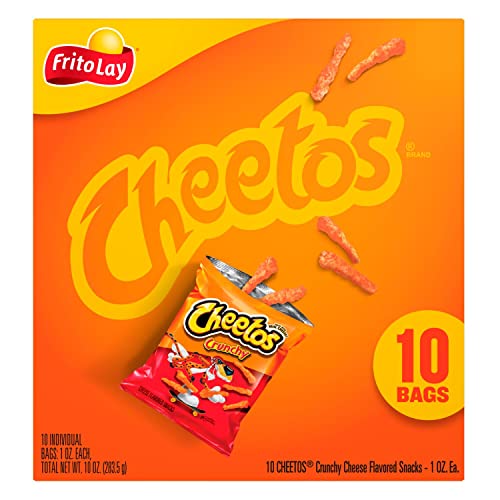 FritoLay Cheetos Crunchy, 1oz Bags (10 Pack) Pricepulse
