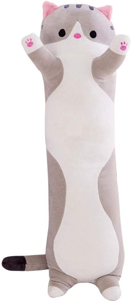 JklausTap Standard Pillows,Body Pillows, Neck Pillows,Bolster Pillows,Soft Toys,Bedding,Plush Toys for Dogs,Plush Cat Doll Soft Stuffed Kitten Pillow Doll Toy Gift for Kids Girlfriend