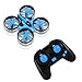 Hobbylane Mini Drone for Kids, Headless Mode Nano Drone 2.4Ghz 6-Axis Gyro with 3D Flips and LED Lights RC Quadcopter, Small Pocket Drone Gifts for Adults & Beginners (Blue)