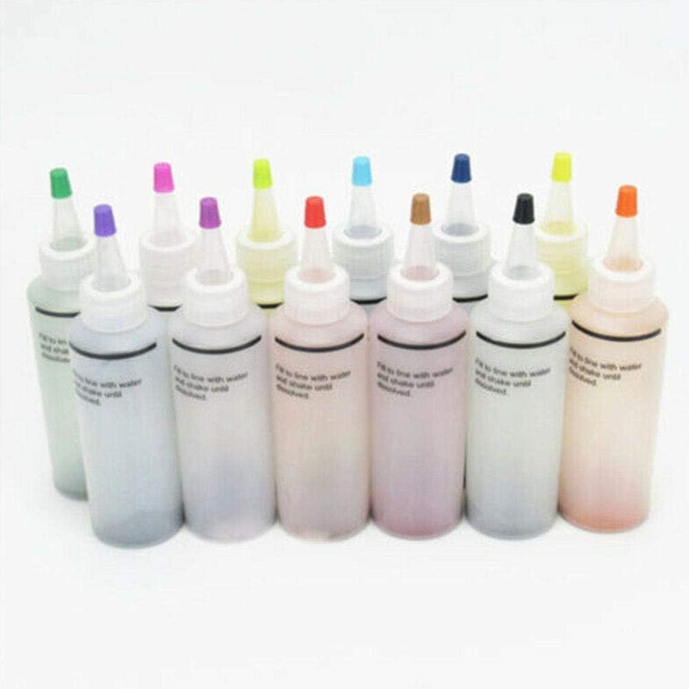 Bottles Tulip One Step Tie Dye Kit Fabric Textile And Permanent Set DIY Linen Pigment Paint Cold Dye Making Cotton Water R5B7
