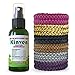 Kinven Anti Mosquito Repellent Bundle - 2oz Bottle + 12 Bracelet, Multi-Color, Repel Mosquitoes with Bracelet & Spray, Waterproof, Natural, DEET-Free, Indoor & Outdoor Protection for Adults & Kids