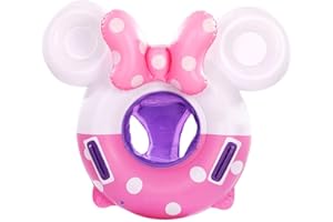 UMBWORLD New Baby Swimming Pool Floats for Toddler Kids 8-48 Months Under 44lb, Inflatable Swim Ring Water Raft with Seat for Summer Beach Outdoor Children Infant Bath Toys