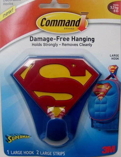 1 X 3M Command Superman Large Hook