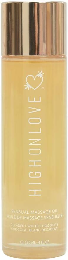 High on Love Sensual Massage Oil - White Chocolate HOL-1816-3 - Image 3