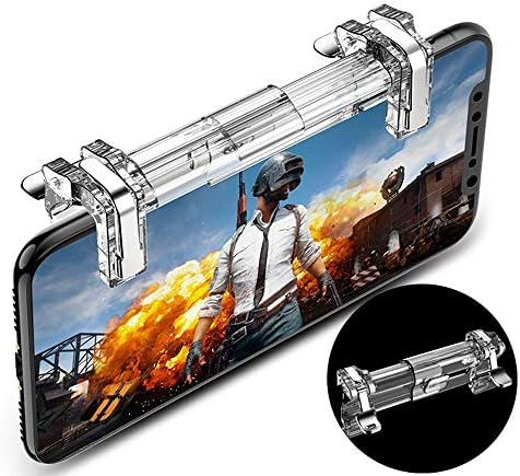WENOM Android Game Controller Phone Joystick Scaling-4Figures iOS Fire Game Controller Pubg Mobile Trigger Gamepad Gift for Fans