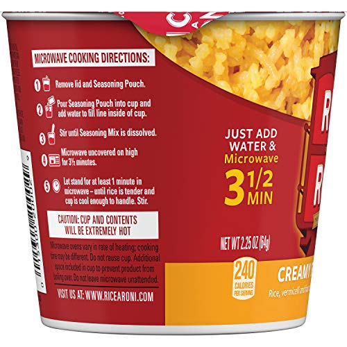 RICE-A-RONI CREAMY FOUR CHEESE RICE BLEND, 2.25 OUNCE