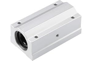 uxcell SCS20LUU Linear Ball Bearing Slide Block Units Extra Long, 20mm Bore Dia 1Pcs