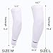 4 Pairs Sport Ice Cooling Arm Sleeves UV Protection Golf Cycling Hiking Climbing (L)