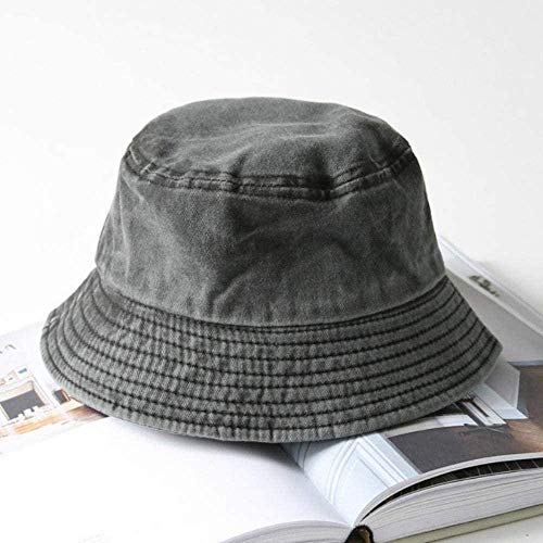 NIUASH Fischerhüte Washed Denim Bucket Hat Männer Frauen Baumwolle Angeln Jagdmütze Faltbare Outdoor Strand Fischer Hüte… – Bild 3