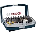 Bosch 2607017359 Screwdriver Bit Set with Belt Clip 32 Pcs